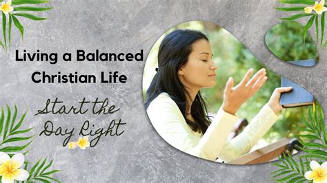 balance ta nide|Christian Blog